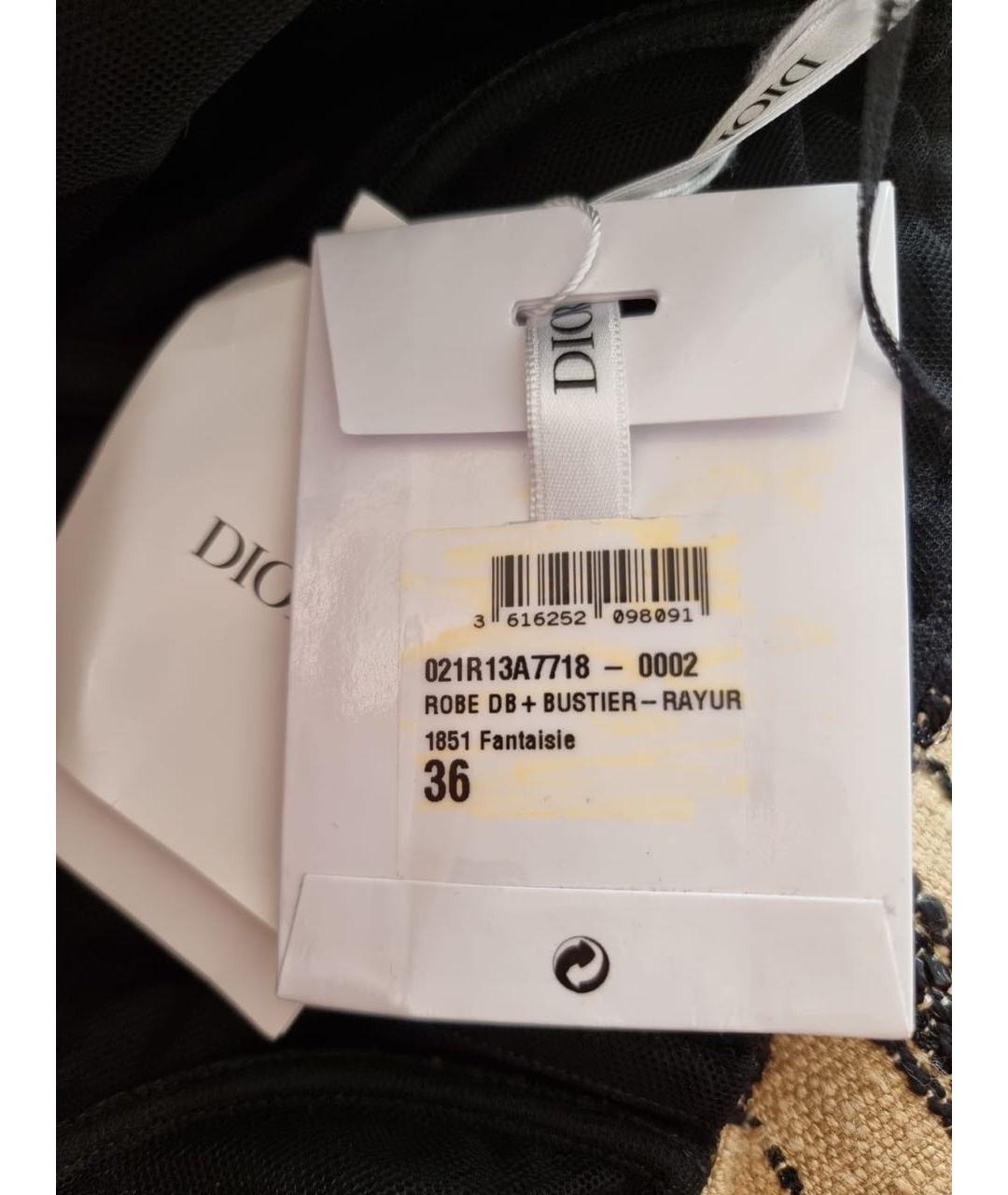 CHRISTIAN DIOR Коричневое платье, фото 6