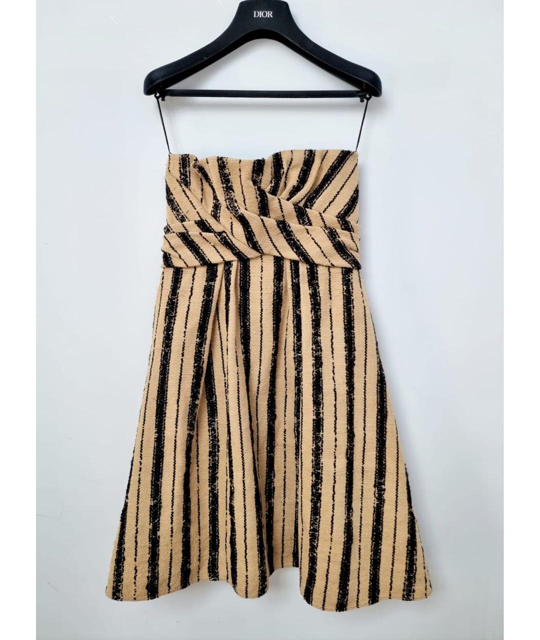 CHRISTIAN DIOR Коричневое платье, фото 7