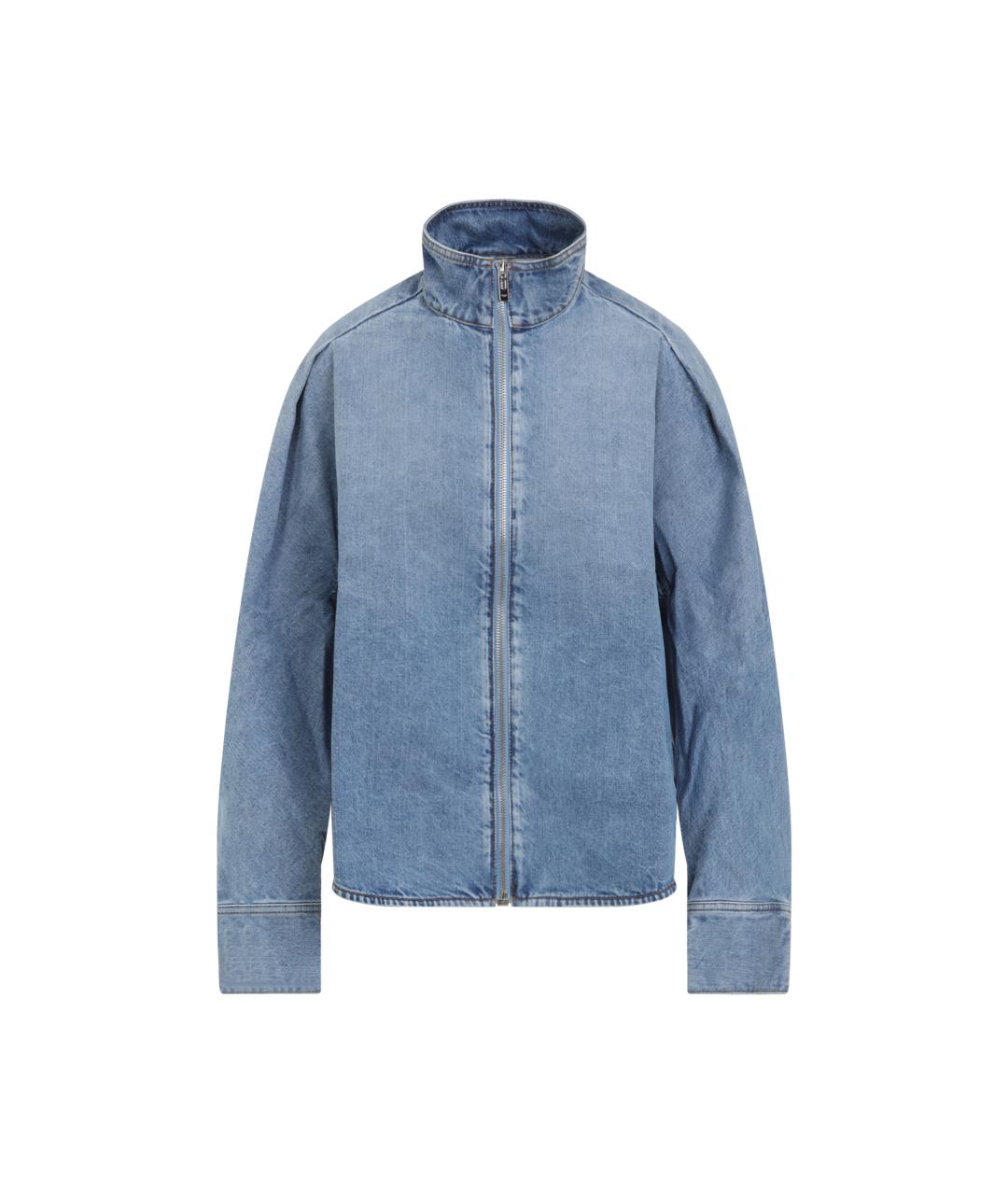 ALAIA Голубая хлопковая куртка, фото 1