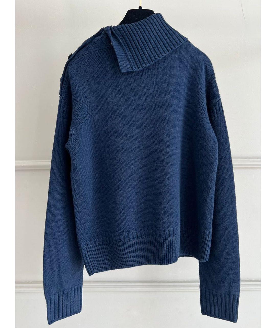 CHRISTIAN DIOR Темно-синий жакет/пиджак, фото 2