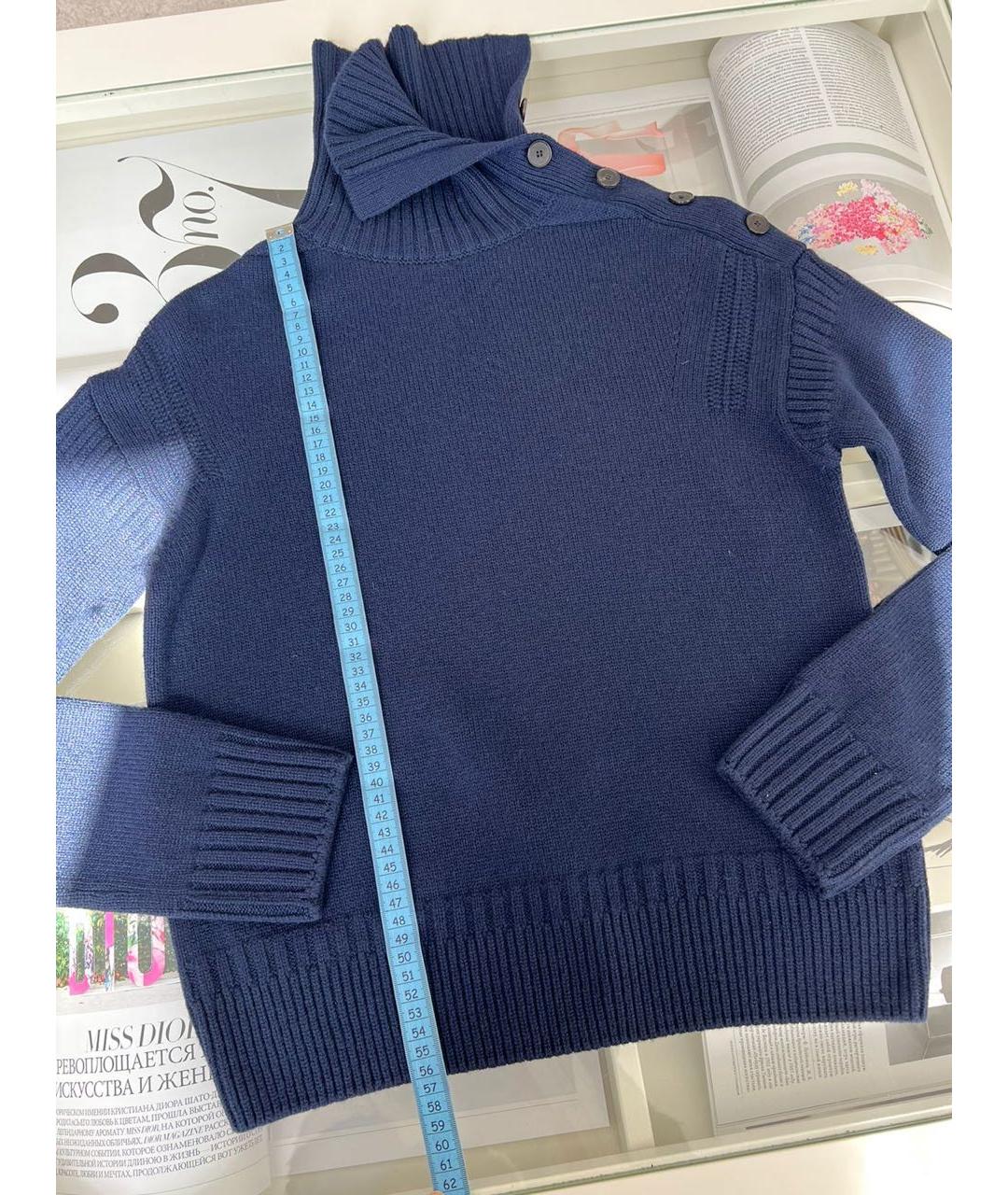 CHRISTIAN DIOR Темно-синий жакет/пиджак, фото 7