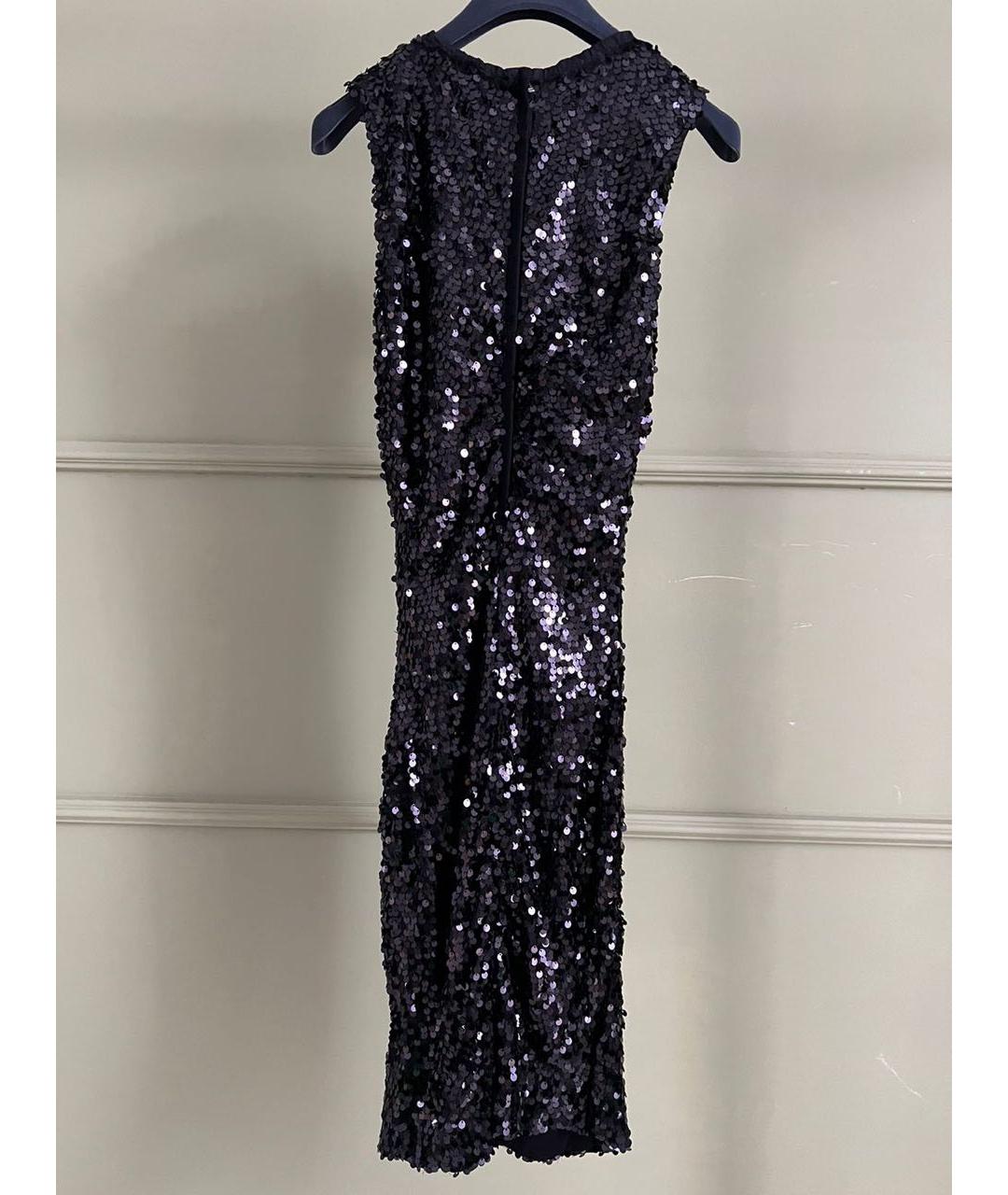 DOLCE&GABBANA Черное пальто, фото 3