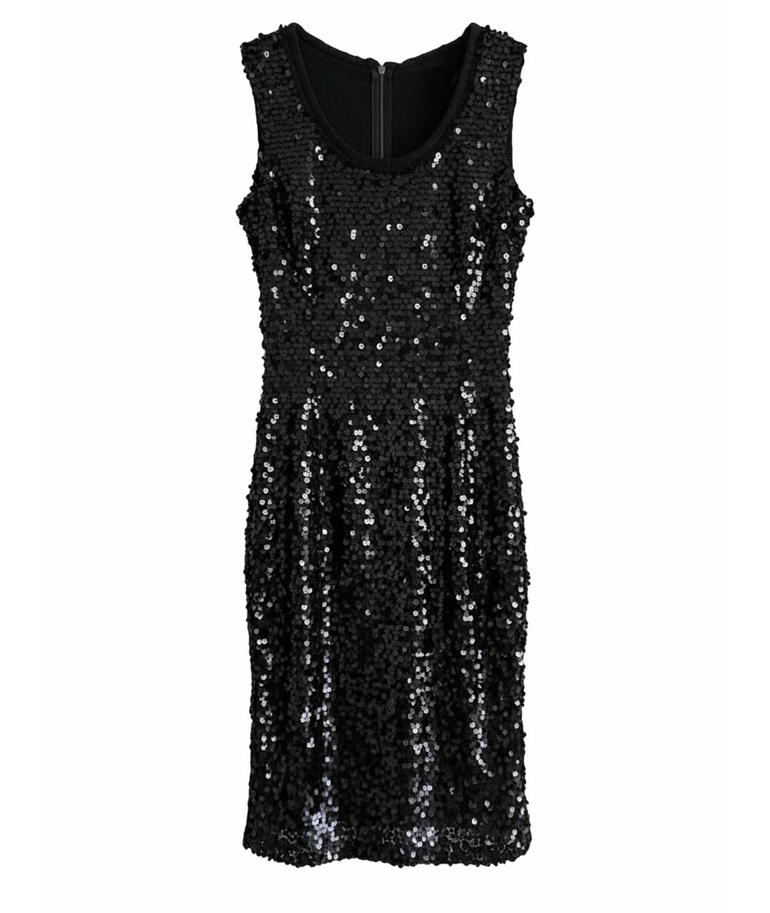 DOLCE&GABBANA Черное пальто, фото 1