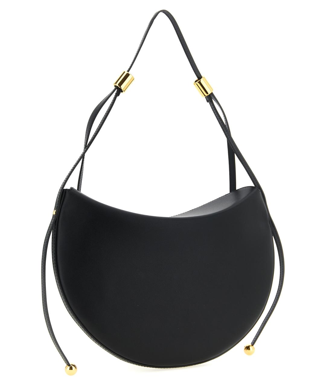 FURLA Черная кожаная сумка через плечо, фото 2