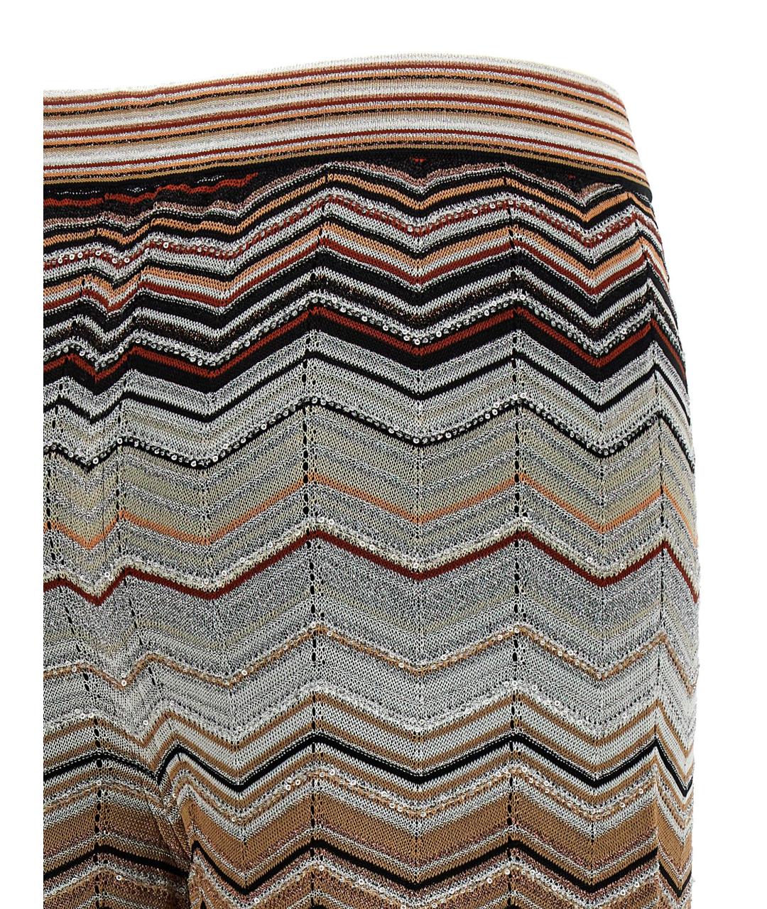 MISSONI Мульти вискозные прямые брюки, фото 4