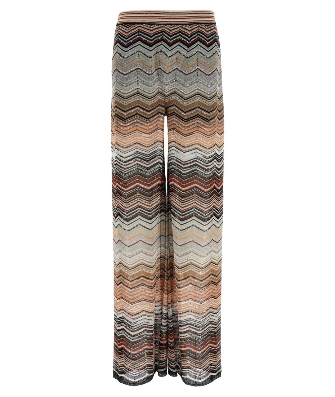 MISSONI Мульти вискозные прямые брюки, фото 1