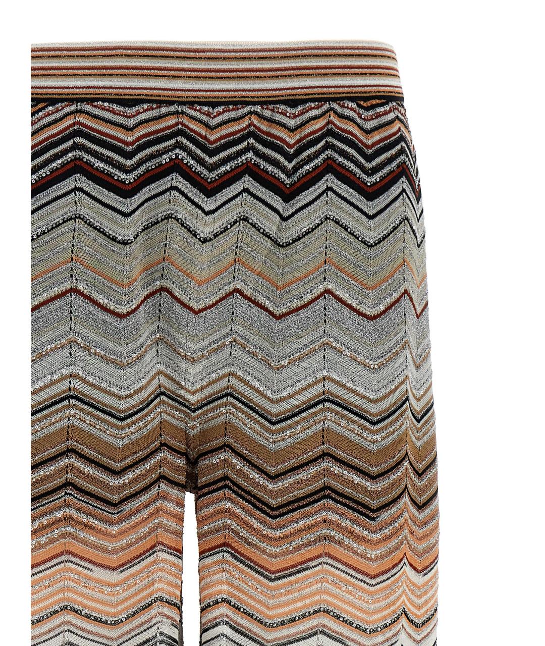 MISSONI Мульти вискозные прямые брюки, фото 3