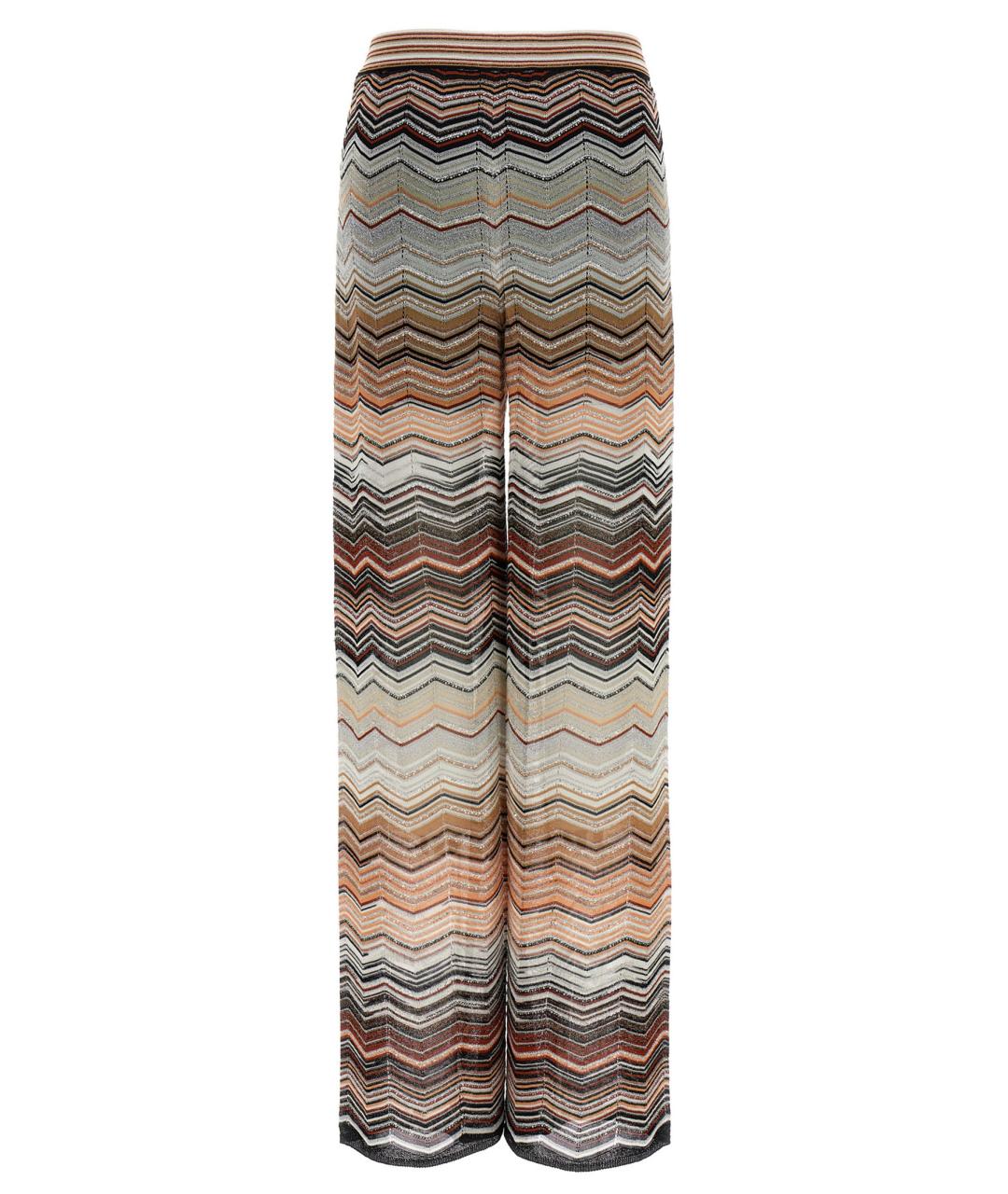 MISSONI Мульти вискозные прямые брюки, фото 2