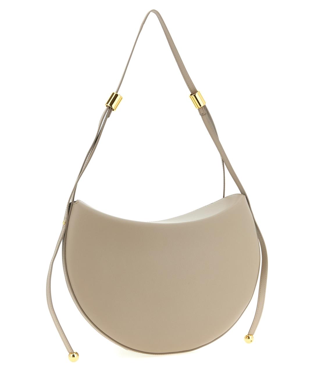 FURLA Бежевая кожаная сумка через плечо, фото 2