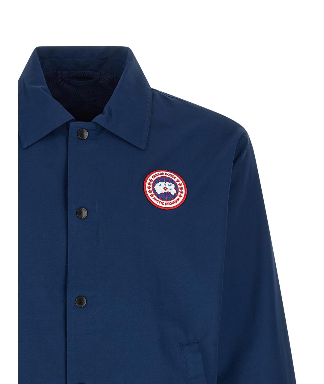 CANADA GOOSE Синяя хлопковая куртка, фото 3