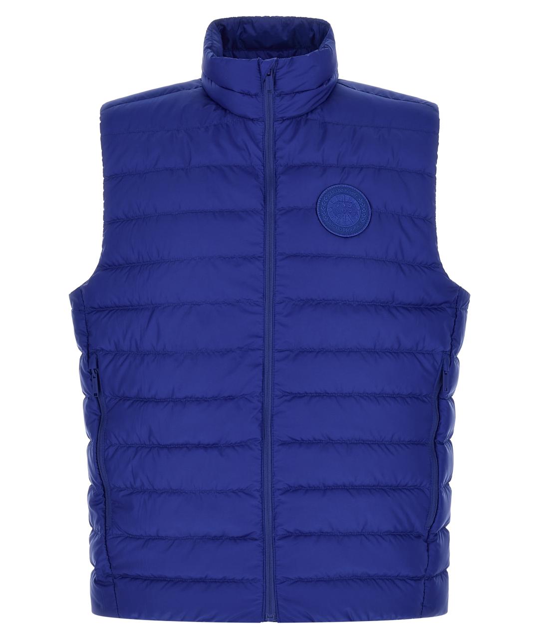 CANADA GOOSE Синий полиамидовый жилет, фото 1