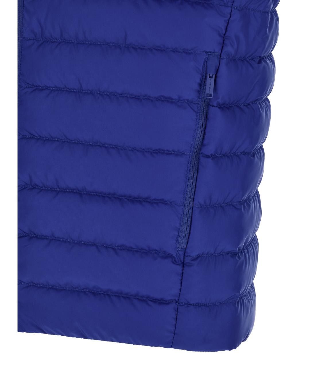 CANADA GOOSE Синий полиамидовый жилет, фото 4