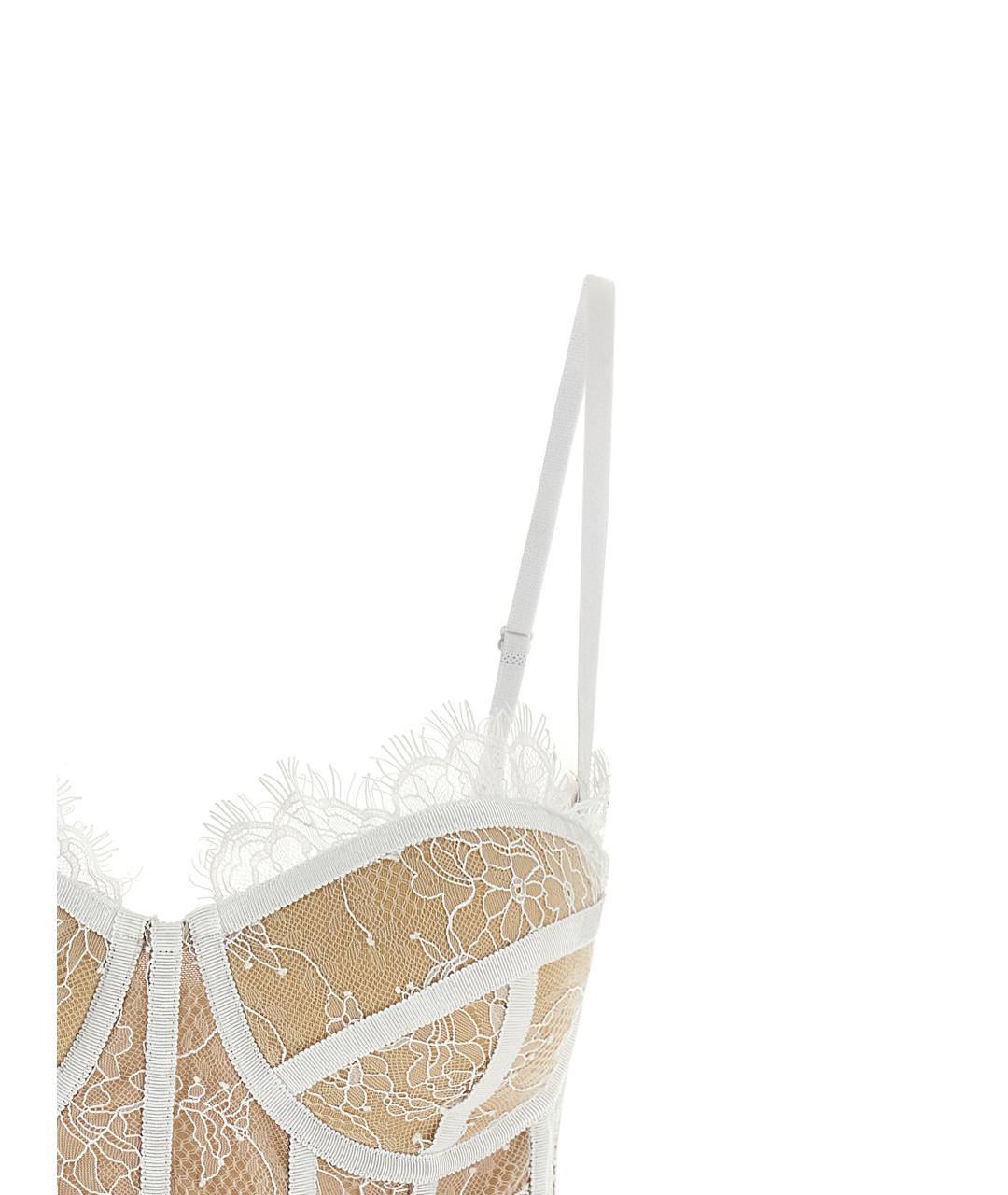 GIUSEPPE DI MORABITO Белая полиамидовая майка, фото 3