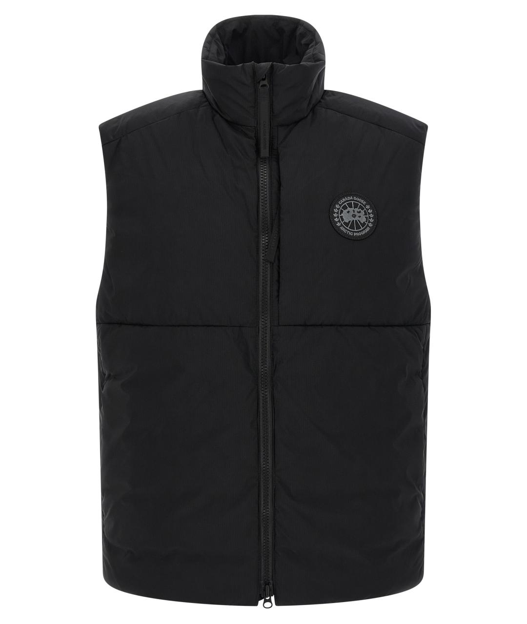 CANADA GOOSE Черный полиамидовый жилет, фото 1