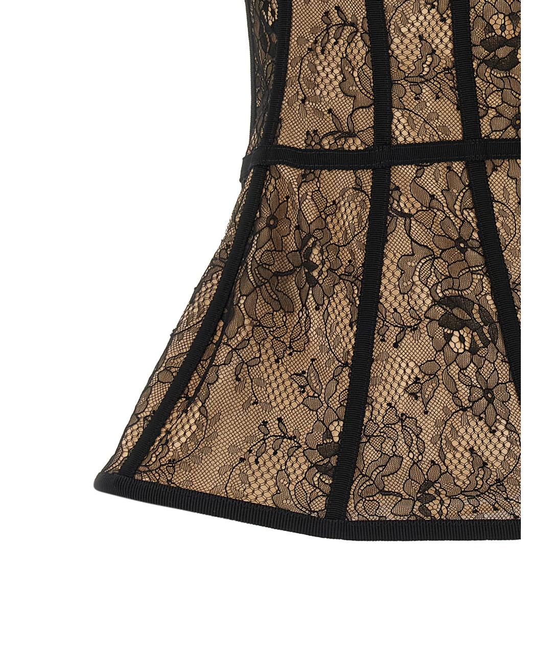 GIUSEPPE DI MORABITO Черная полиамидовая майка, фото 4