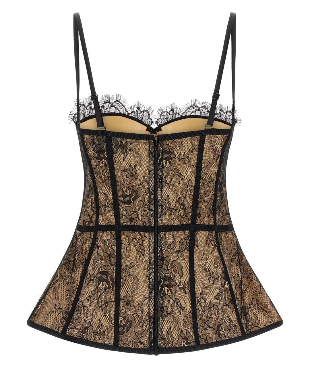 GIUSEPPE DI MORABITO Черная полиамидовая майка, фото 2