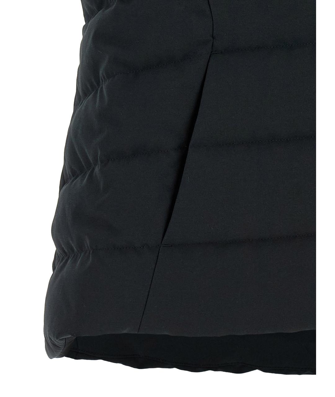CANADA GOOSE Черный полиэстеровый жилет, фото 4