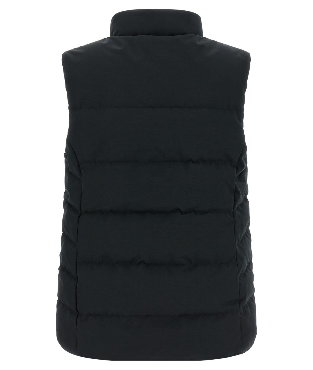 CANADA GOOSE Черный полиэстеровый жилет, фото 2