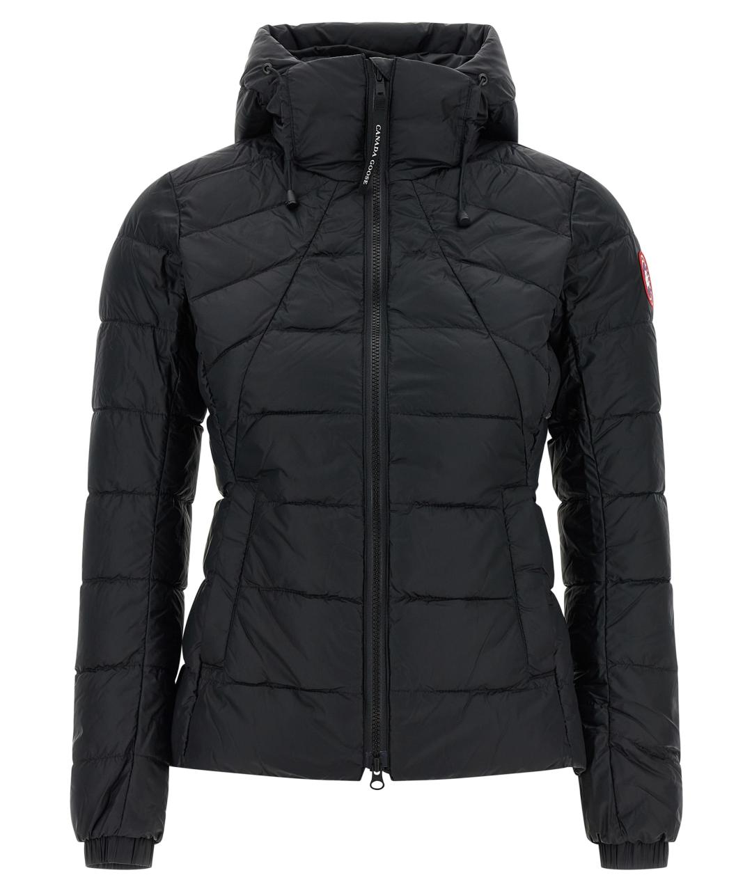CANADA GOOSE Черный полиамидовый пуховик, фото 1