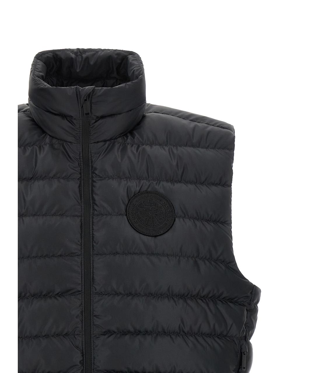 CANADA GOOSE Черный полиамидовый жилет, фото 3