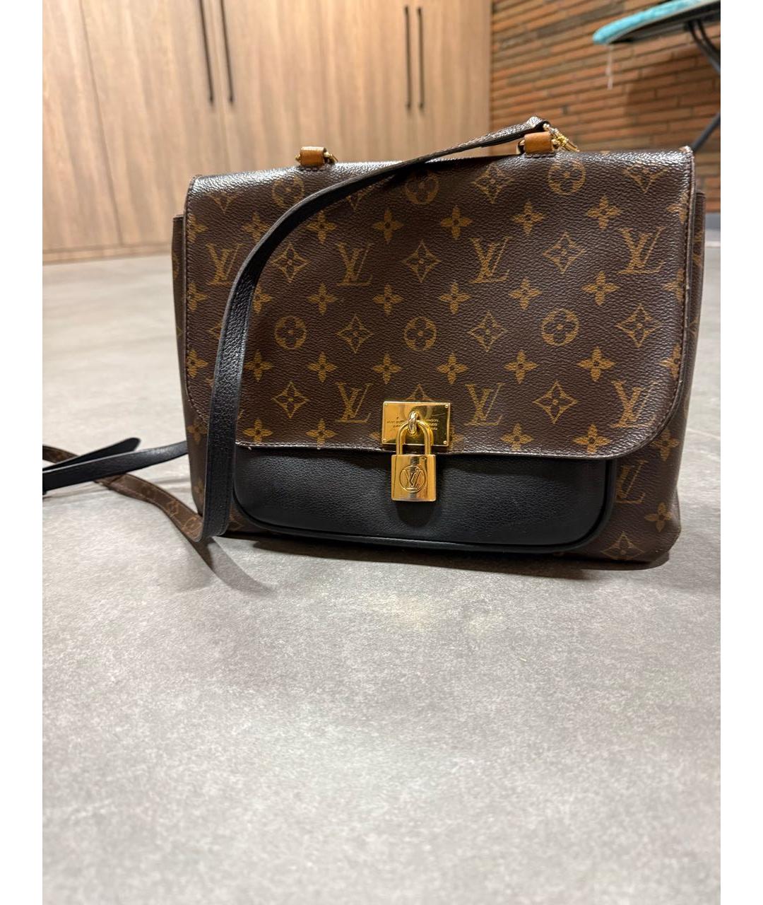 LOUIS VUITTON Коричневая сумка через плечо, фото 9