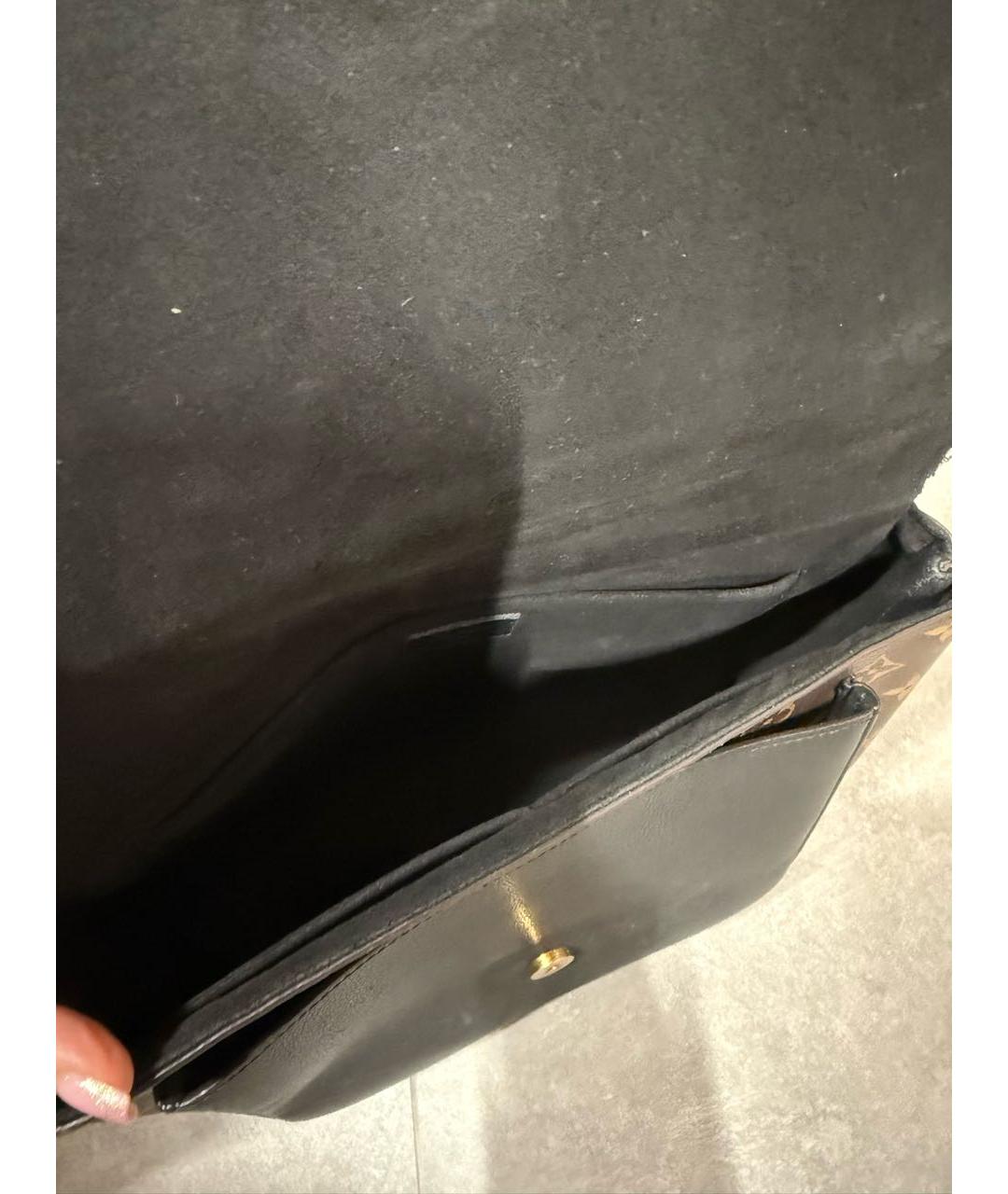 LOUIS VUITTON Коричневая сумка через плечо, фото 4