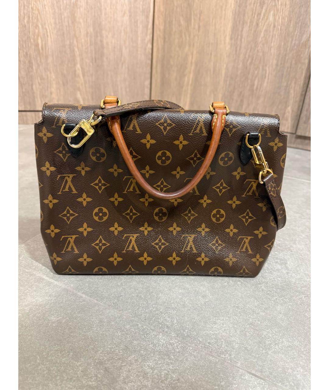 LOUIS VUITTON Коричневая сумка через плечо, фото 3