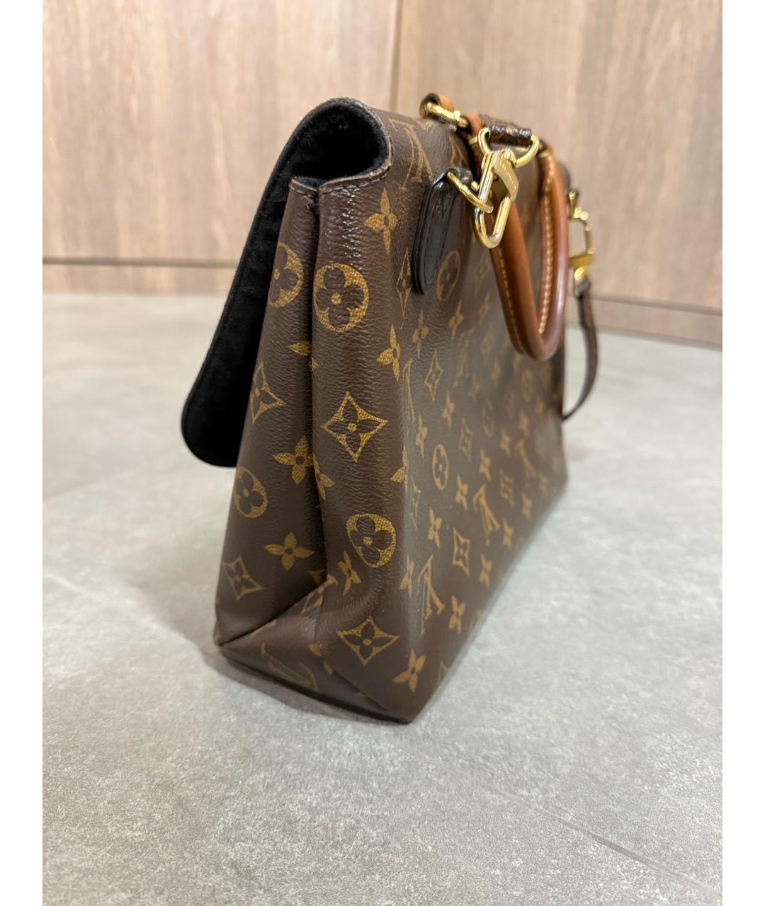 LOUIS VUITTON Коричневая сумка через плечо, фото 2