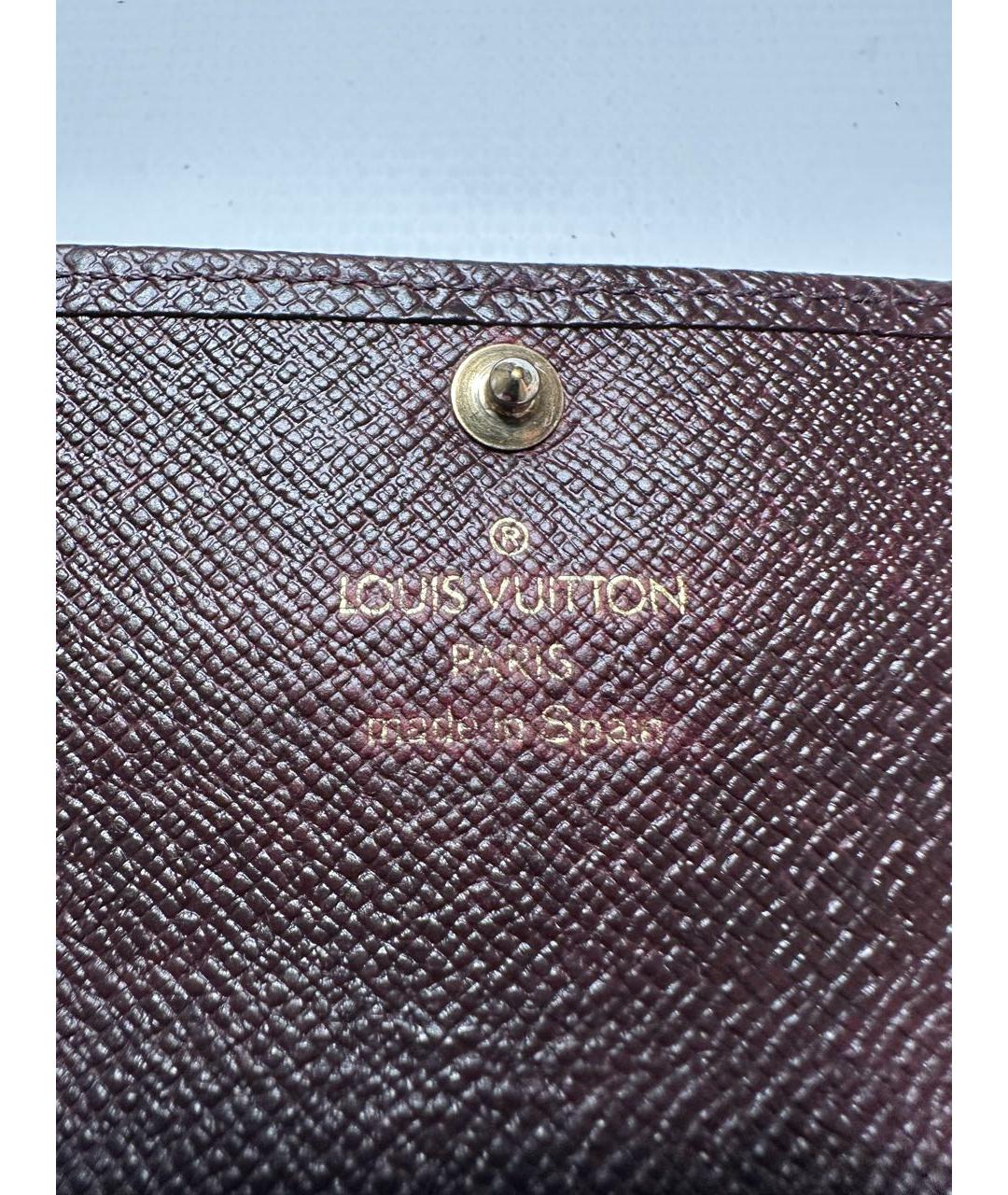 LOUIS VUITTON Коричневая ключница, фото 5