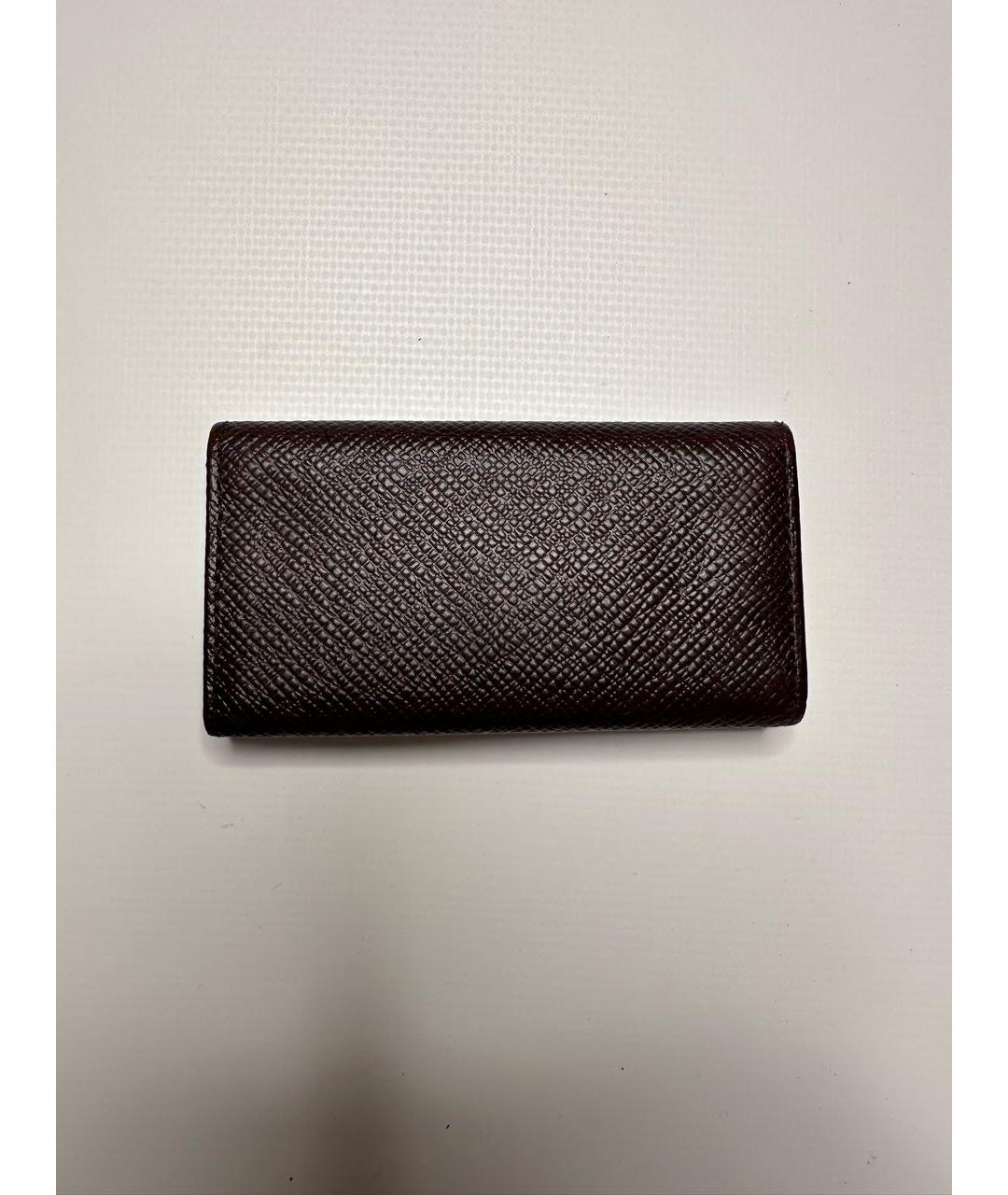 LOUIS VUITTON Коричневая ключница, фото 3