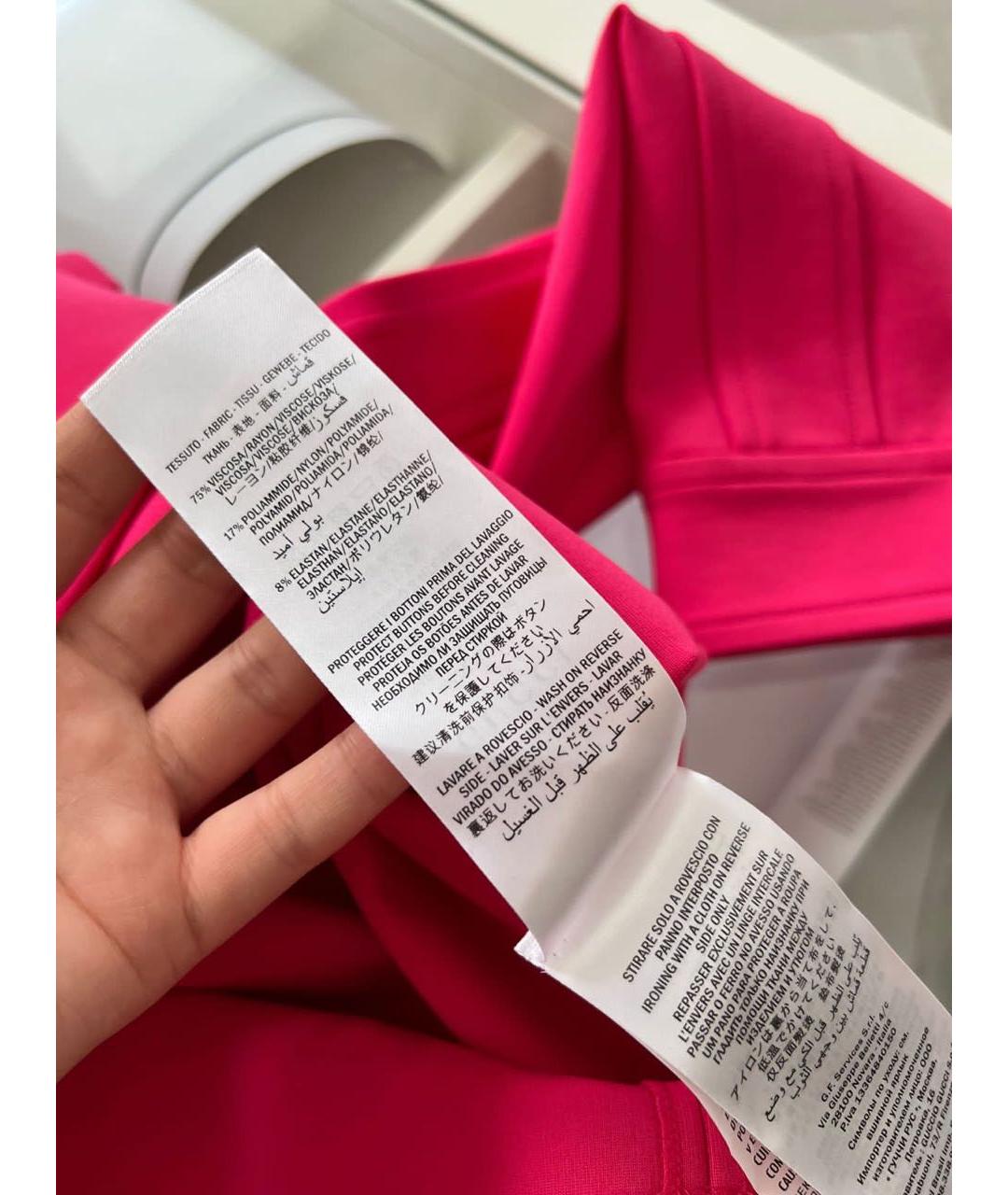 GUCCI Розовое повседневное платье, фото 7