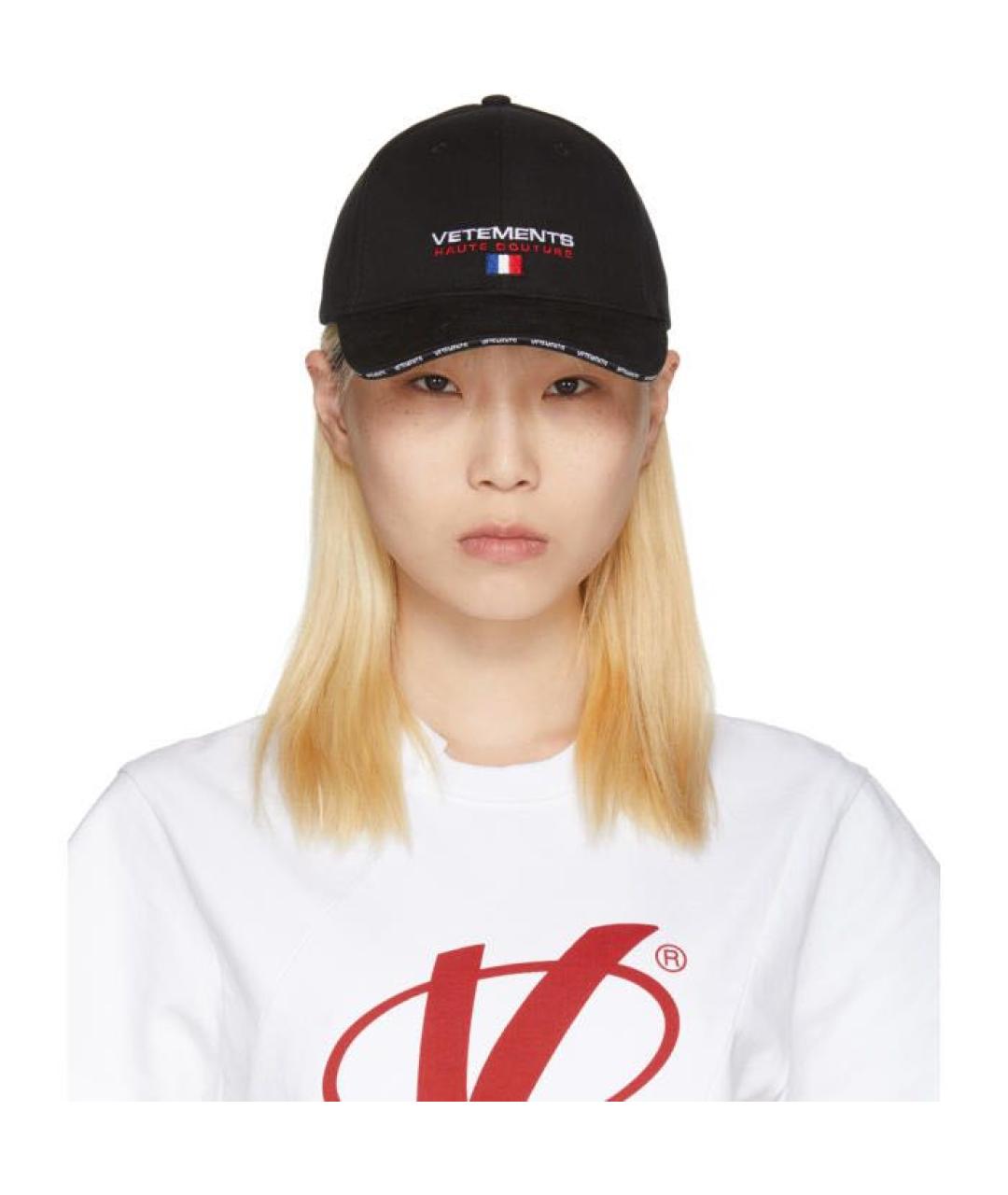 VETEMENTS Синяя хлопковая кепка/бейсболка, фото 3