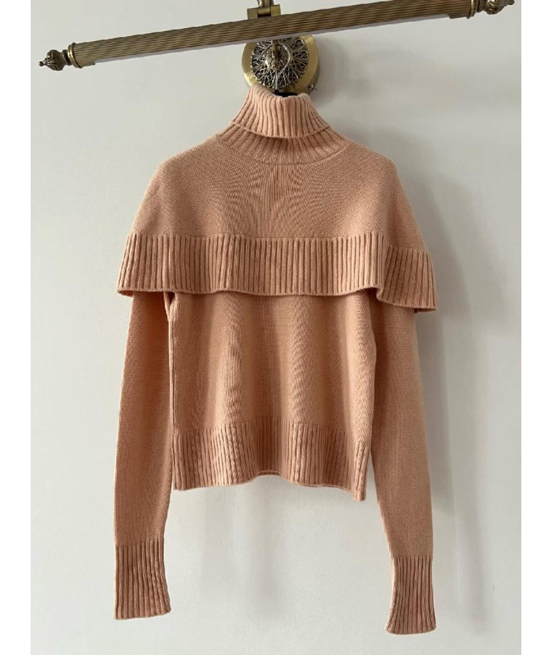 CHLOE Коралловый кашемировый джемпер / свитер, фото 8