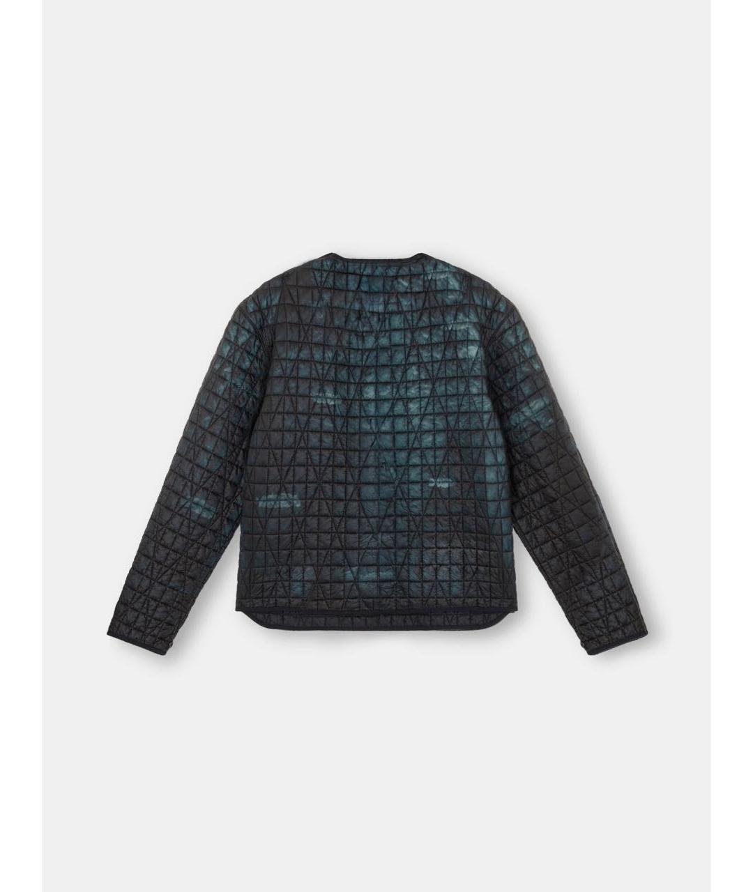 STONE ISLAND Темно-синяя полиамидовая куртка, фото 6