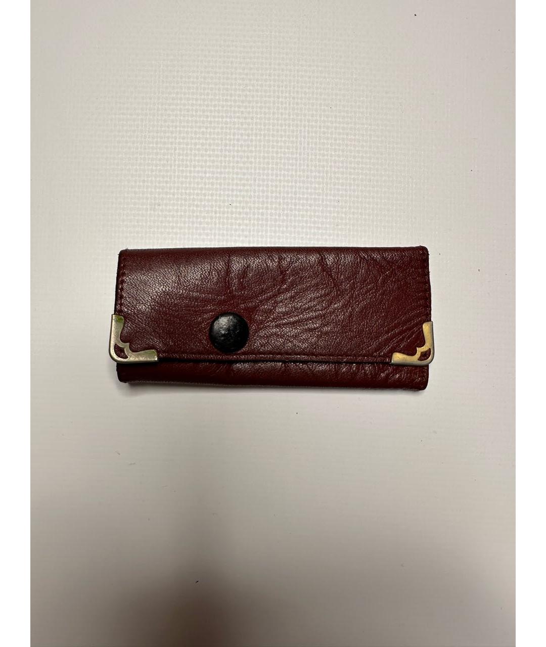 CARTIER Бордовая ключница, фото 6
