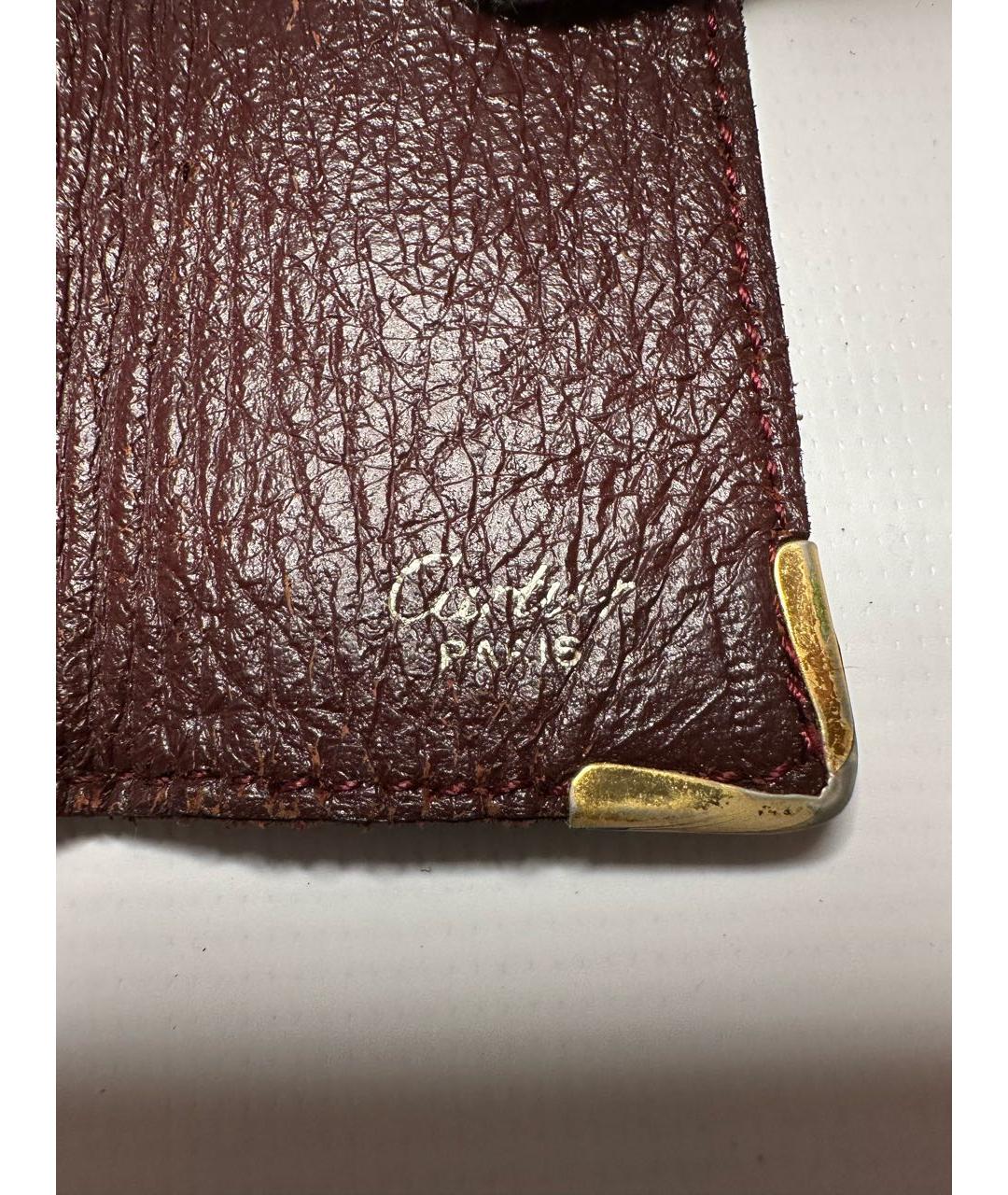 CARTIER Бордовая ключница, фото 4