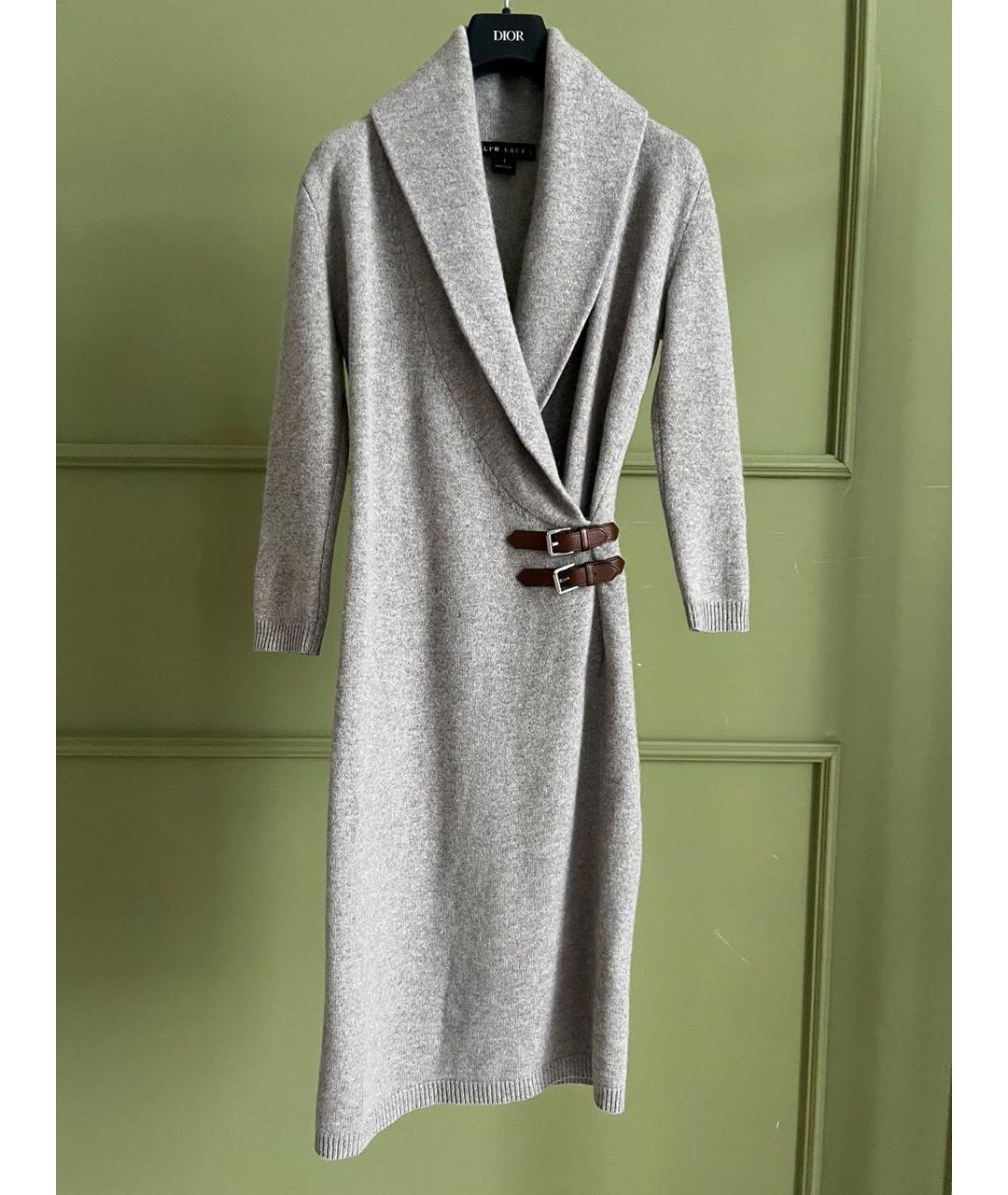 POLO RALPH LAUREN Коричневое повседневное платье, фото 9