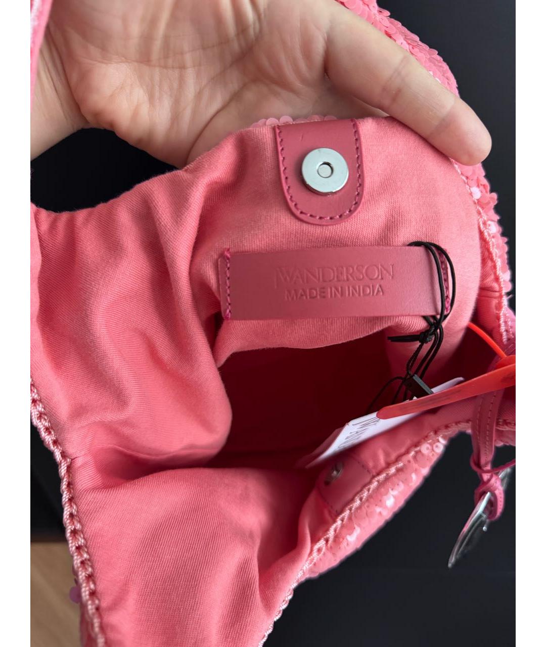 J.W.ANDERSON Розовая сумка тоут, фото 5