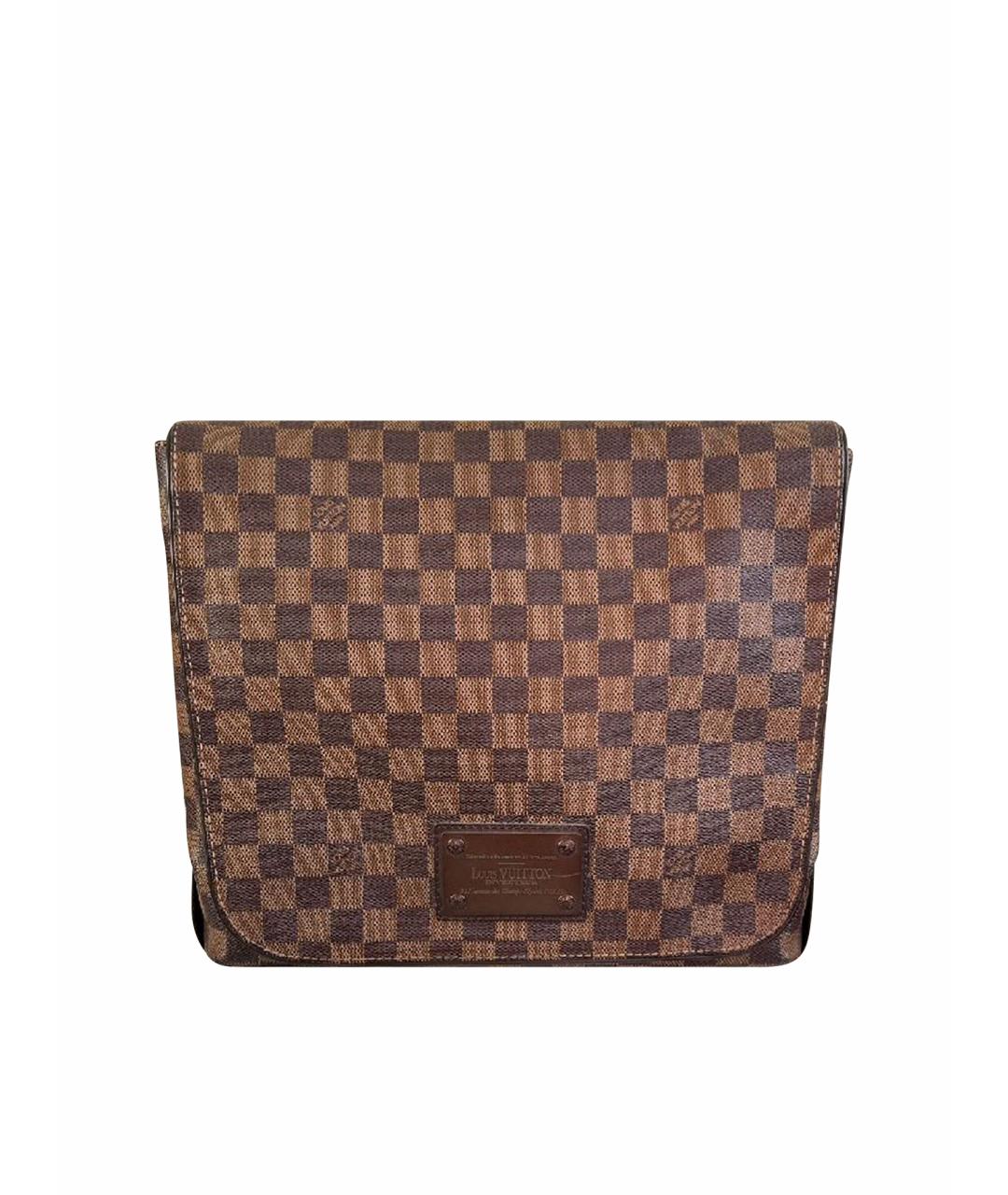 LOUIS VUITTON Коричневая сумка на плечо, фото 1