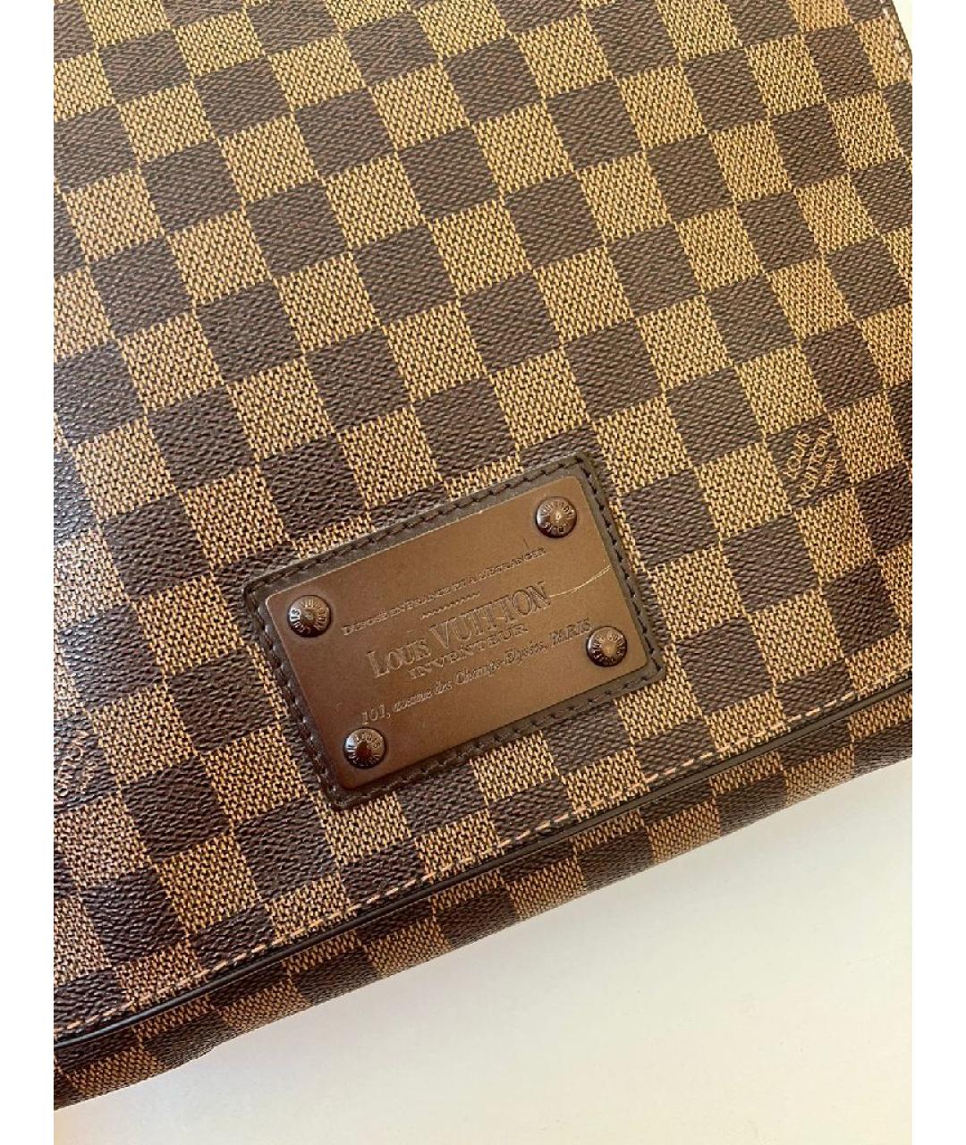 LOUIS VUITTON Коричневая сумка на плечо, фото 7