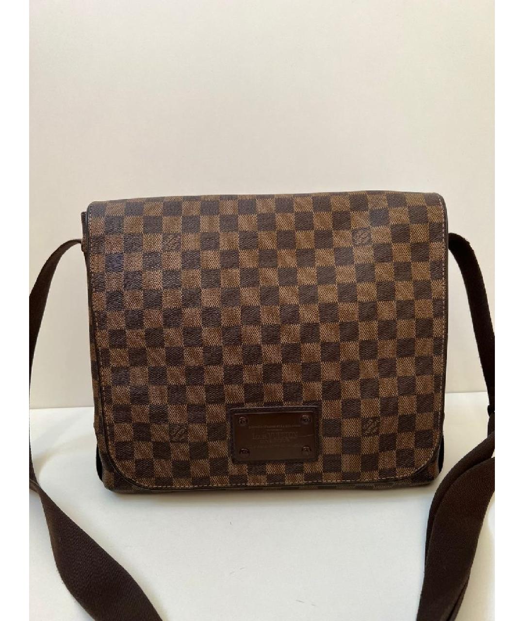 LOUIS VUITTON Коричневая сумка на плечо, фото 2