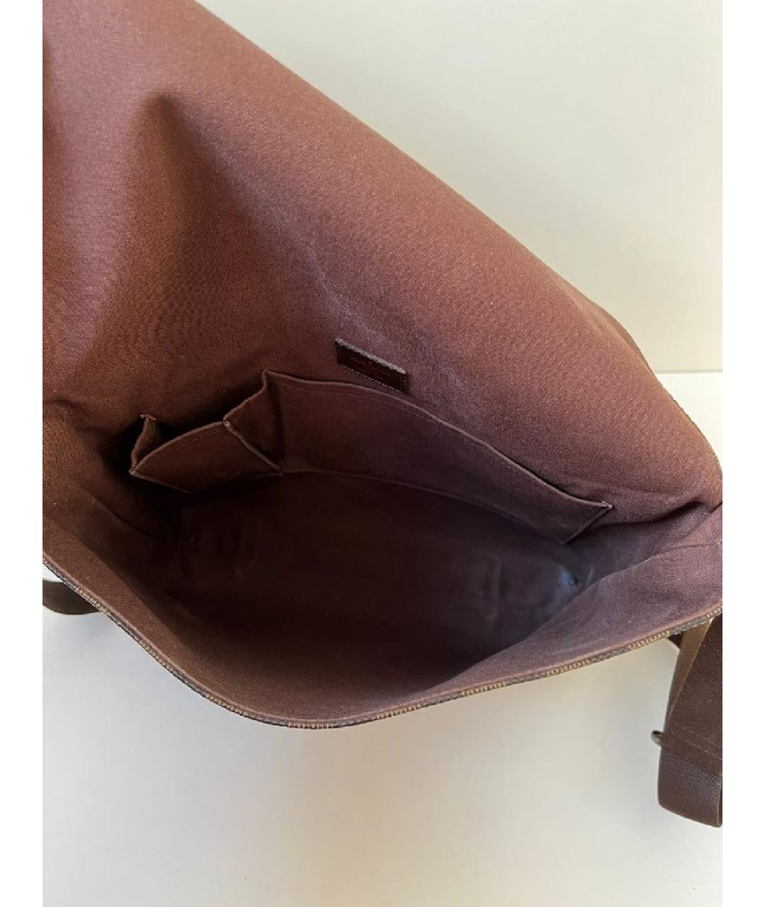 LOUIS VUITTON Коричневая сумка на плечо, фото 4