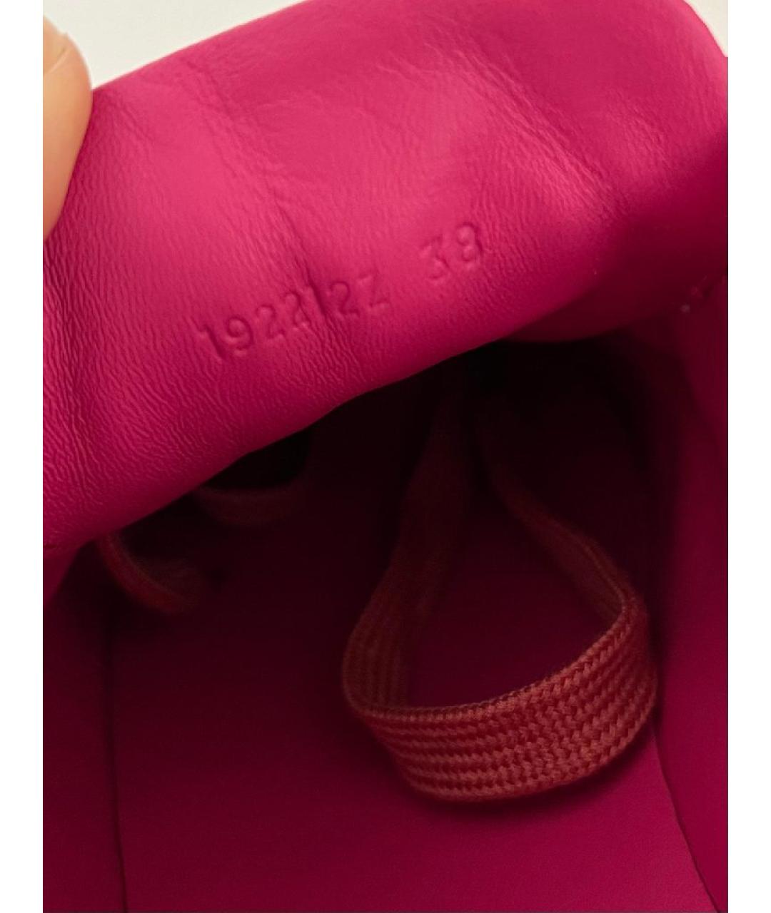 HERMES Мульти замшевые кроссовки, фото 7