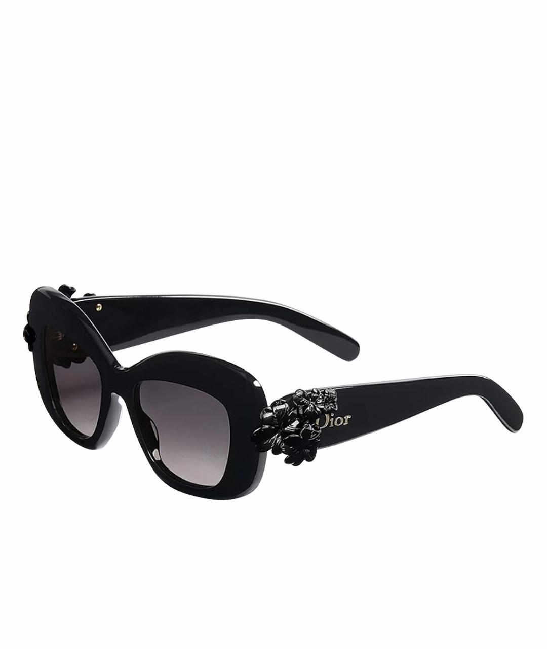 CHRISTIAN DIOR Черные солнцезащитные очки, фото 1