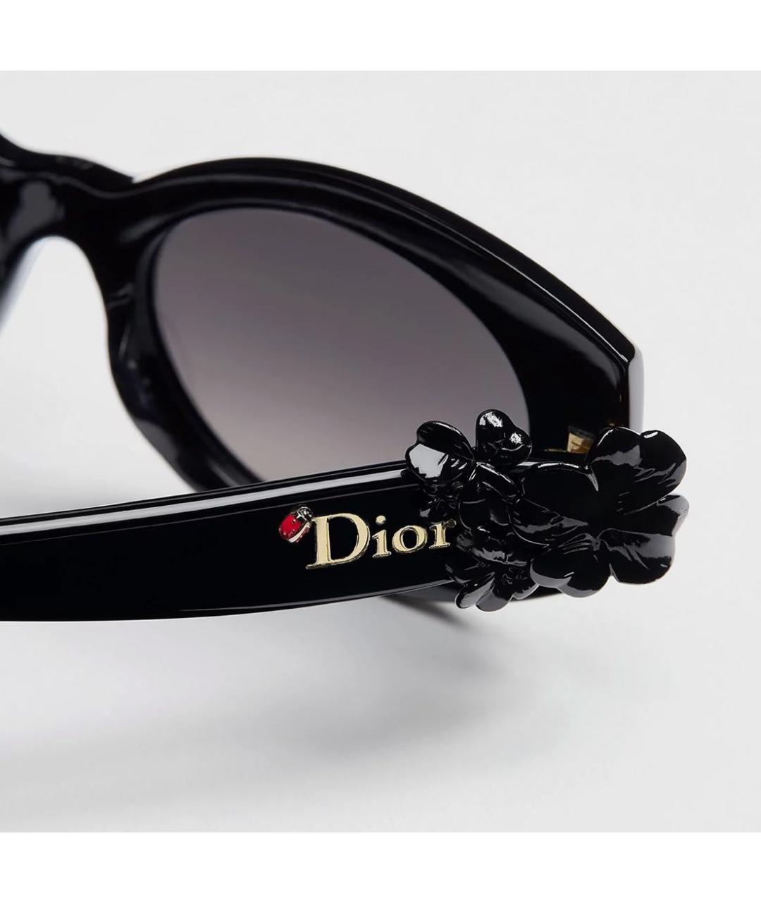 CHRISTIAN DIOR Черные солнцезащитные очки, фото 3