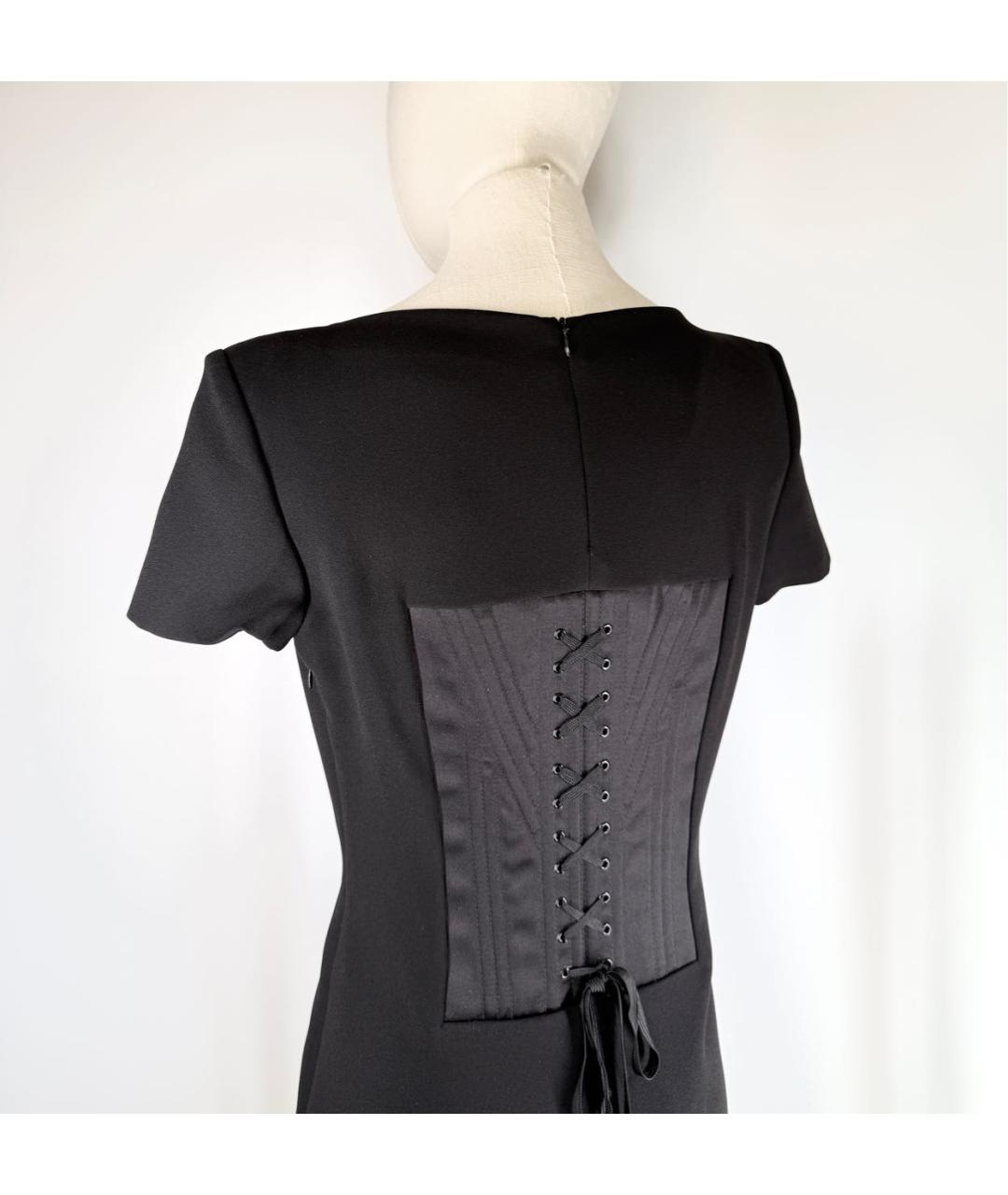 JEAN PAUL GAULTIER Черное коктейльное платье, фото 3