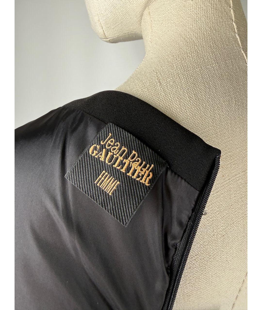 JEAN PAUL GAULTIER Черное коктейльное платье, фото 6