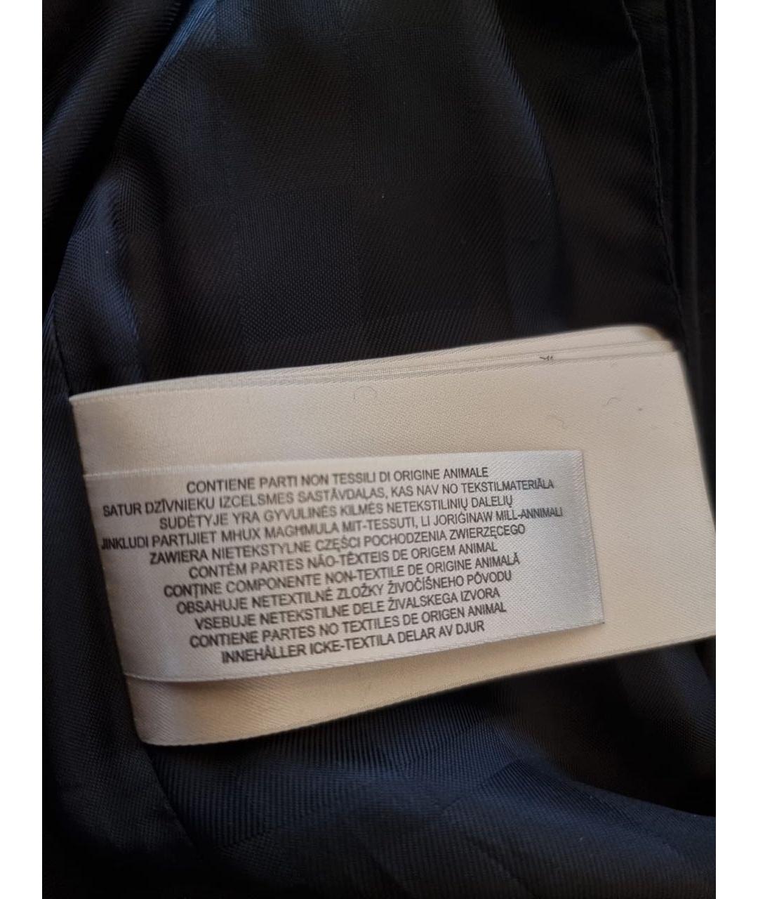 BURBERRY Черное пальто, фото 8