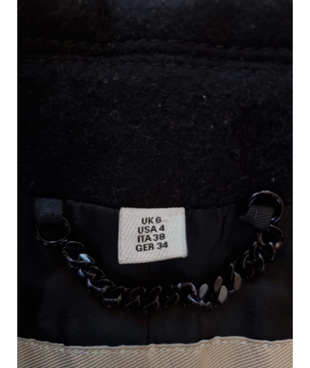 BURBERRY Черное пальто, фото 3