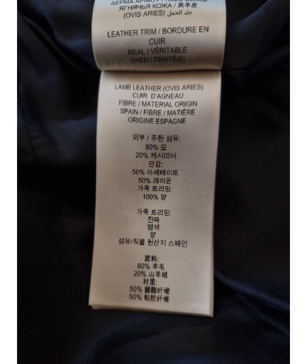 BURBERRY Черное пальто, фото 6